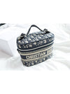 Oblique Travel Vanity Small Cross Bag Blue - DIOR - BALAAN 7