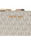 Jet Set Canvas Long Wallet Vanilla - MICHAEL KORS - BALAAN 7