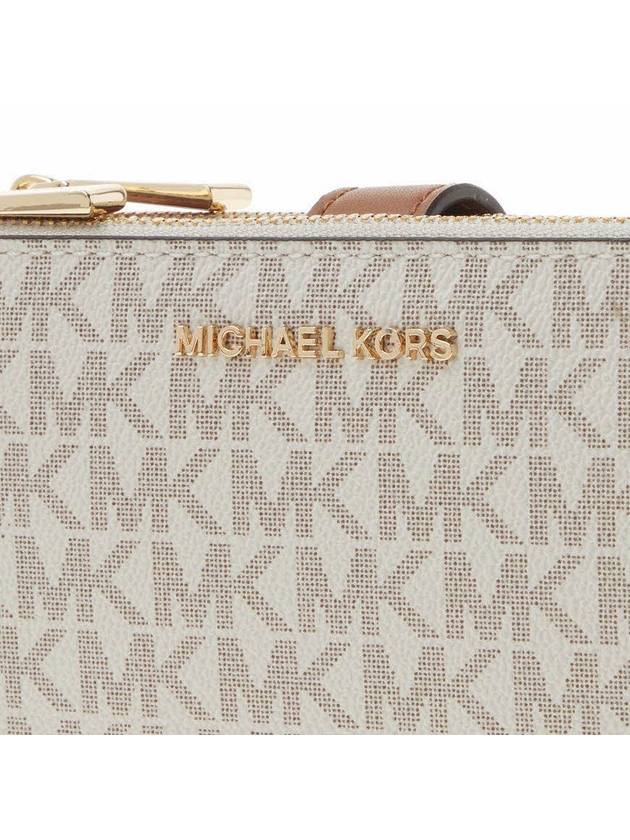 Jet Set Canvas Long Wallet Vanilla - MICHAEL KORS - BALAAN 7