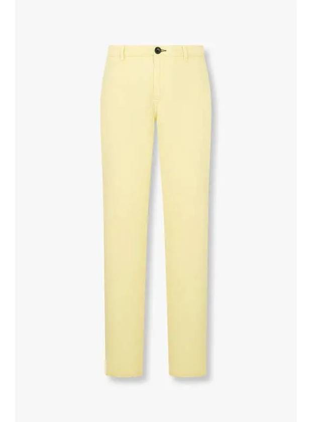 PS zebra embroidery chino pants yellow - PAUL SMITH - BALAAN 1