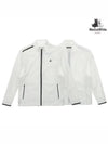 check mesh patch jumper 1162GAGJWHITE - BLACK&WHITE - BALAAN 1