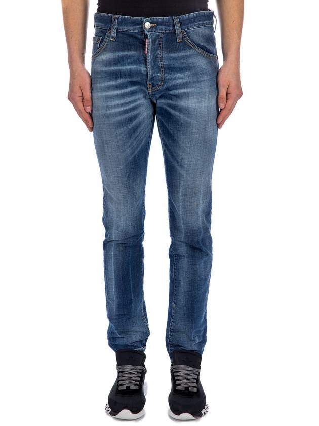 Cool Guy Washing Slim Jeans Navy - DSQUARED2 - BALAAN 6