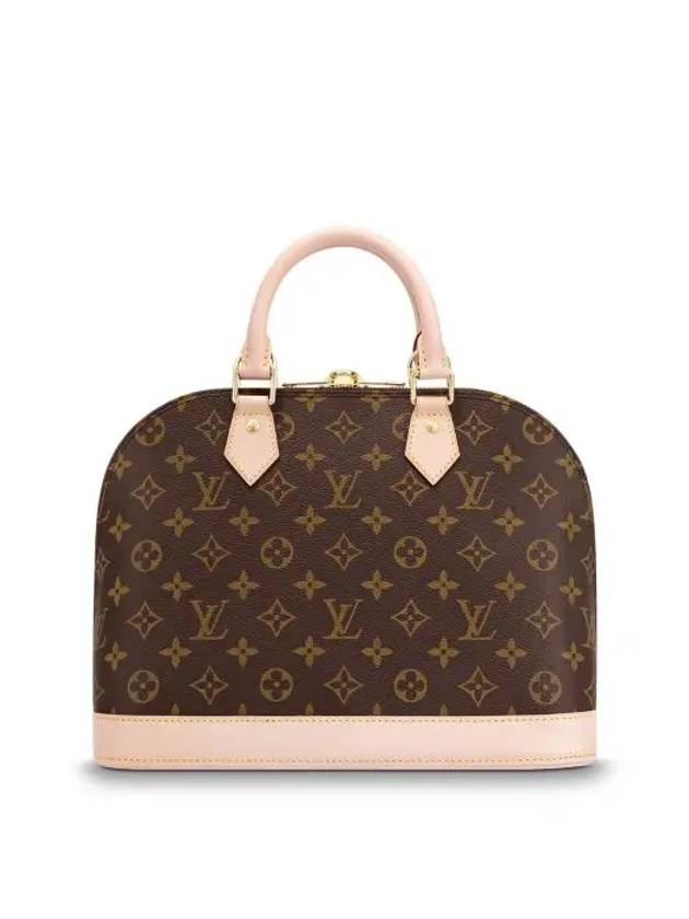 Alma Monogram Canvas Tote Bag Brown - LOUIS VUITTON - BALAAN 9