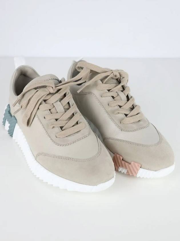 Bouncing Low Top Sneakers Beige - HERMES - BALAAN 6