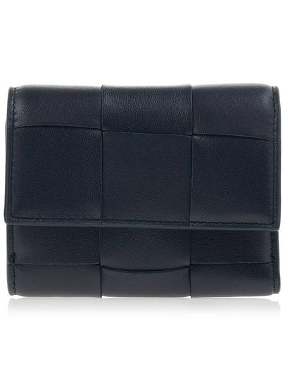 Intrecciato Tri-Fold Zip Half Wallet Space - BOTTEGA VENETA - BALAAN 2