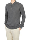 Knit PK Shirt Gray - JOHNSTONS OF ELGIN - BALAAN 6