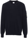 Cotton Crepe Knit Top Navy - CP COMPANY - BALAAN 2