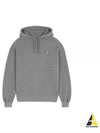 Bold Fox Head Patch Comfort Hoodie Grey - MAISON KITSUNE - BALAAN 2