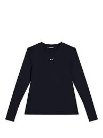 Women's Ada LS Long Sleeve T-Shirt Black - J.LINDEBERG - BALAAN 1