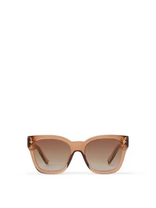 My Monogram Crystal Square Sunglasses BROWN Z2411U - LOUIS VUITTON - BALAAN 2