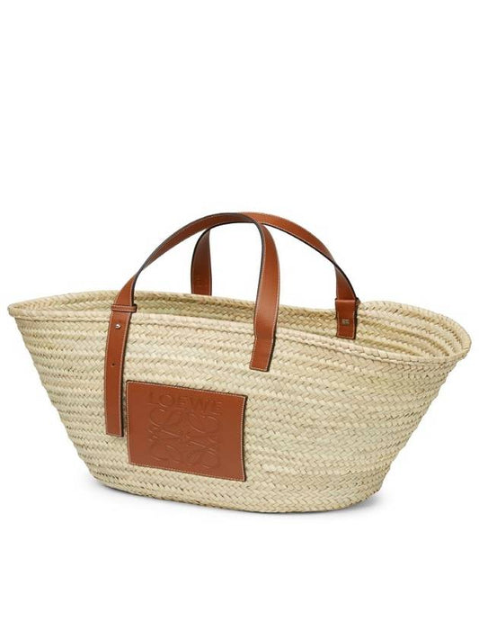 Domestic Day Basket rattan bag raffia large anagram bag 32702S81 - LOEWE - BALAAN 2