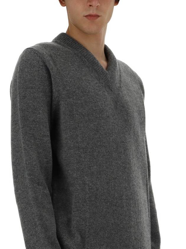 V-neck wool blend sweater J22GP0208J14711 - JIL SANDER - BALAAN 5