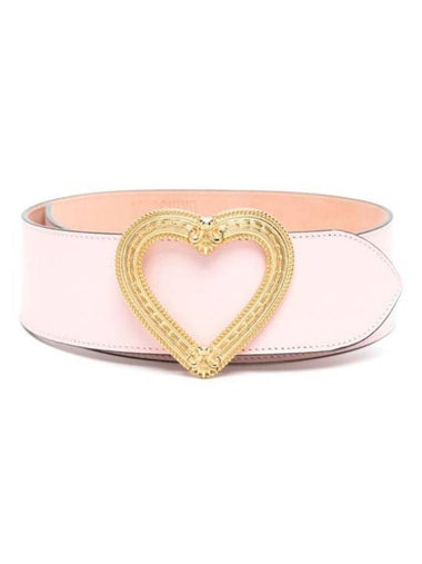 Regular Belt A8027 8001 0225 PINK - MOSCHINO - BALAAN 1