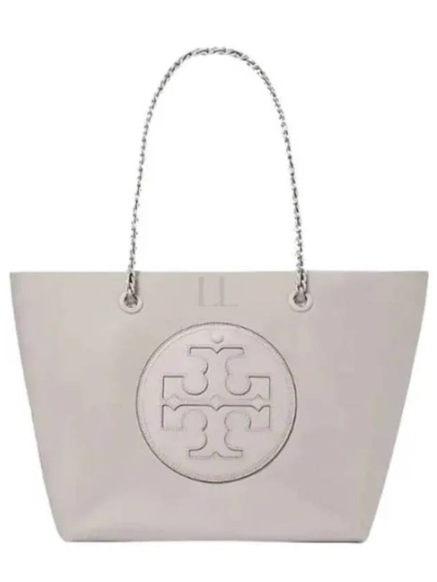 Ella Chain Tote Bag Grey - TORY BURCH - BALAAN 2