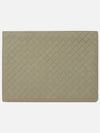 Intrecciato Half-Zip Clutch Bag Beige - BOTTEGA VENETA - BALAAN 5