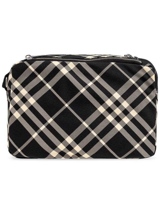 EDK Applique Check Cross Bag Black - BURBERRY - BALAAN 4