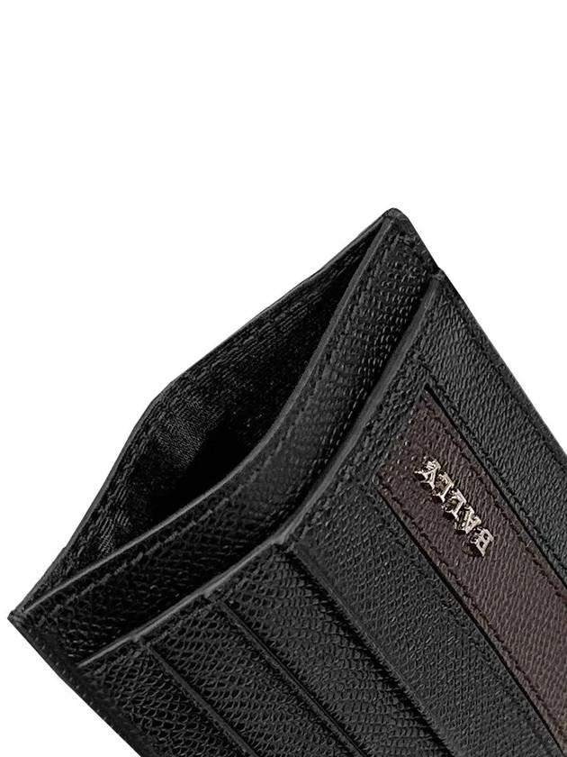 Men's card wallet LORTYN 6225311 black - BALLY - BALAAN 4