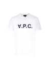 Men's VPC Logo Short Sleeve T-Shirt White - A.P.C. - BALAAN 2