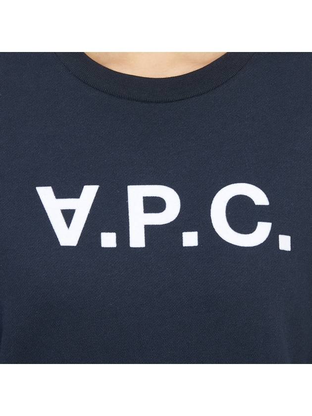 VPC Logo Sweatshirt Navy - A.P.C. - BALAAN 9