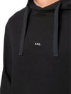 Larry Small Logo Hoodie Black - A.P.C. - BALAAN 10