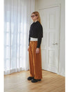 button corduroy pants caramel - FOR THE WEATHER - BALAAN 4