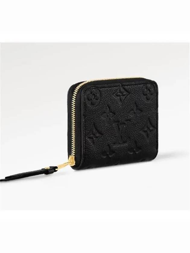 Monogram Empreinte Zipper Coin Purse Black - LOUIS VUITTON - BALAAN 4