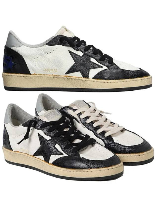 Ballstar Low Top Sneakers White Black - GOLDEN GOOSE - BALAAN 2