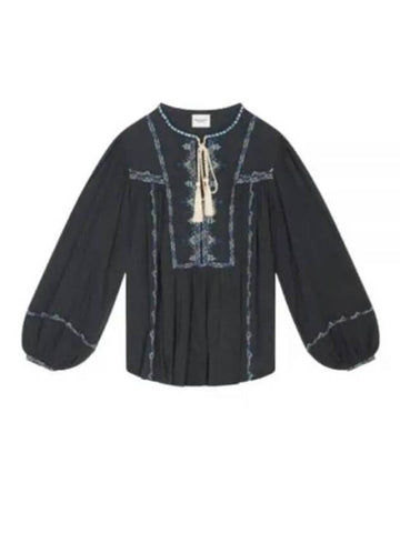 Shirt HT0371FAB1J15E01BK Black - ISABEL MARANT - BALAAN 1