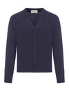 Sweater HKC1570054011 NAVY BLUE - AMI - BALAAN 1