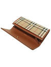 Check Long Wallet Beige - BURBERRY - BALAAN 5