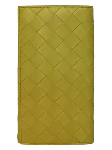 Intrecciato Long Wallet Green - BOTTEGA VENETA - BALAAN 1