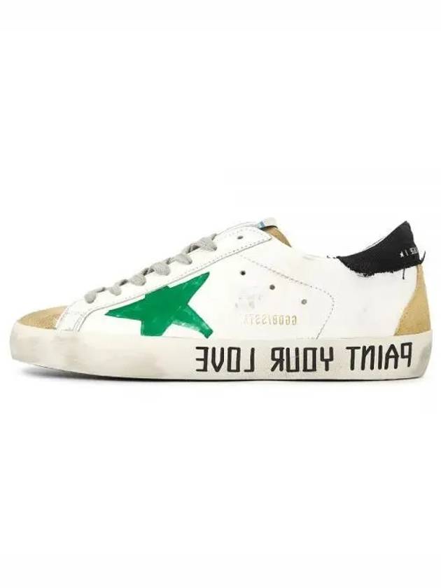 Superstar Leather Upper Low Top Sneakers White - GOLDEN GOOSE - BALAAN 2