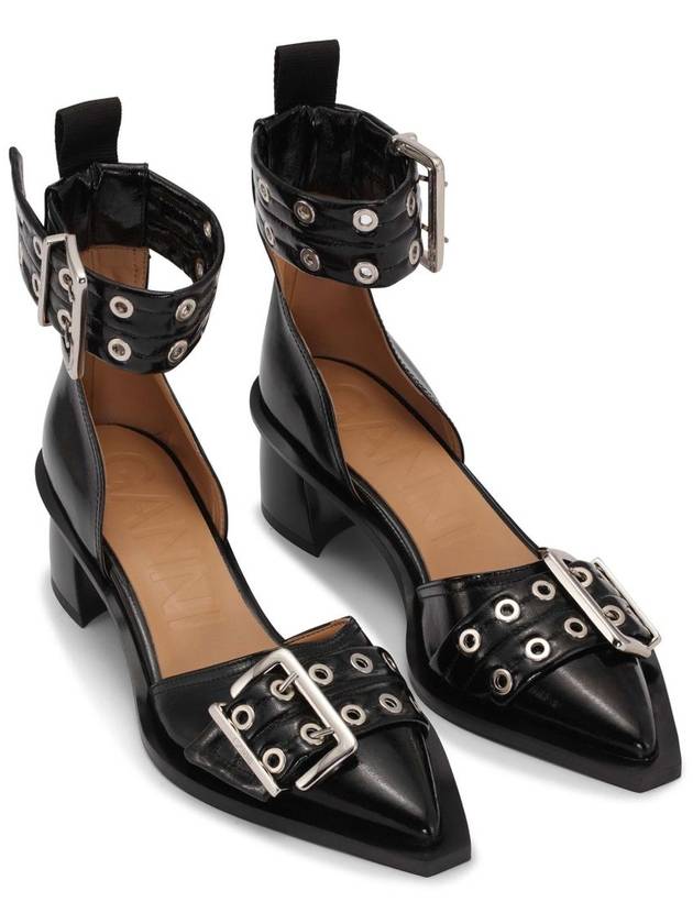 GANNI With Heel Black - GANNI - BALAAN 2