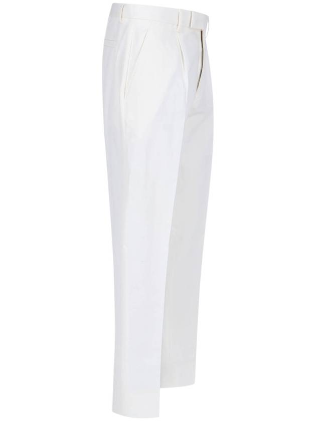 ZEGNA Trousers White - ERMENEGILDO ZEGNA - BALAAN 3