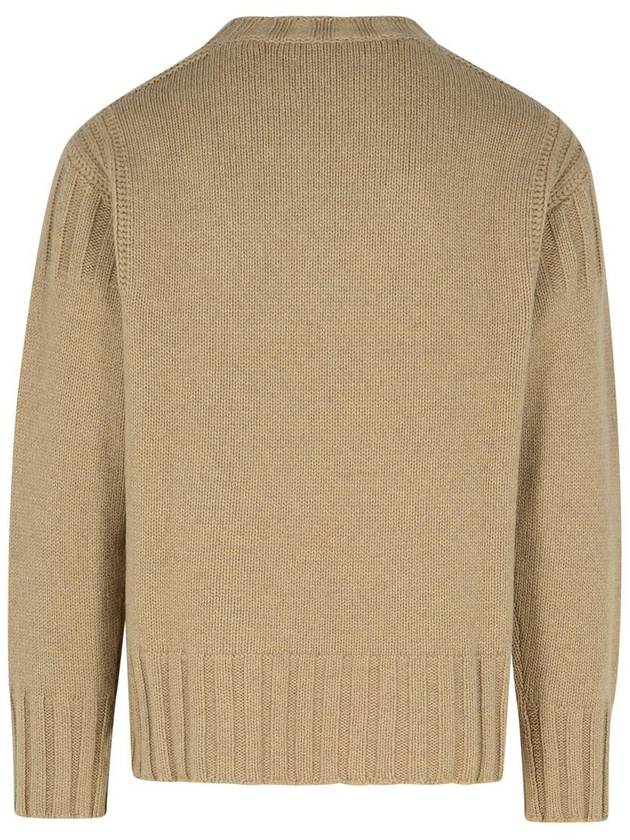 Jil Sander Beige Cashmere Sweater - JIL SANDER - BALAAN 3