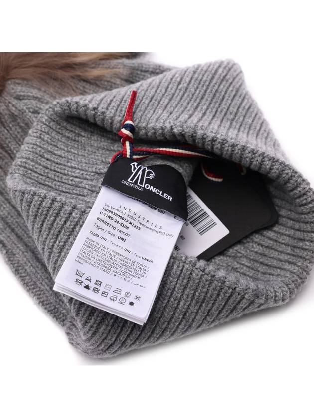 Women s Grenoble Pom Cashmere Beanie 3B00017 M1223 930 24F - MONCLER - BALAAN 6