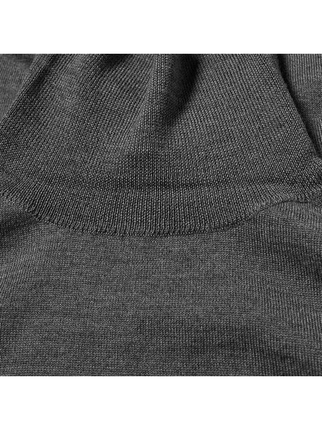 Men's Long Sleeve Wool Turtleneck Grey - A.P.C. - BALAAN 6