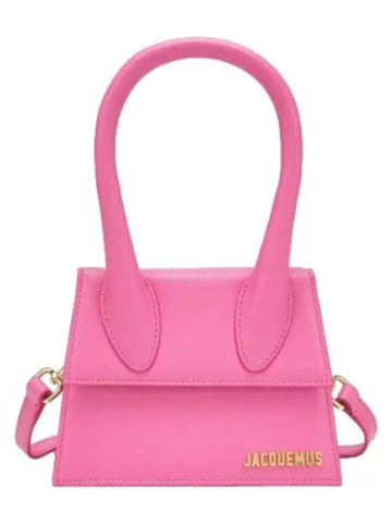 Jacquemus Le Chiquito Moyen Tote Bag Pink Handbag - JACQUEMUS - BALAAN 1