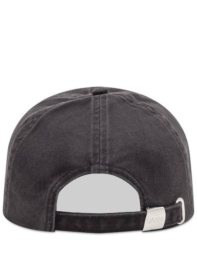 Logo Ball Cap Black - GANNI - BALAAN 4