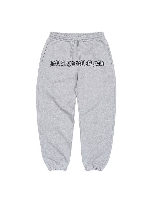 BBD Crushed Faith Sweatpants Gray - BLACKBLOND - BALAAN 3