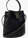 Mini Grainy Leather TB Bucket Bag Black - BURBERRY - BALAAN 4