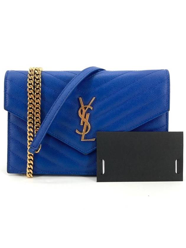 Monogram Envelope WOC Cross Bag 393953 - SAINT LAURENT - BALAAN 2