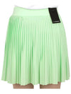 Women's Binx Pleated Skirt Green - J.LINDEBERG - BALAAN 9