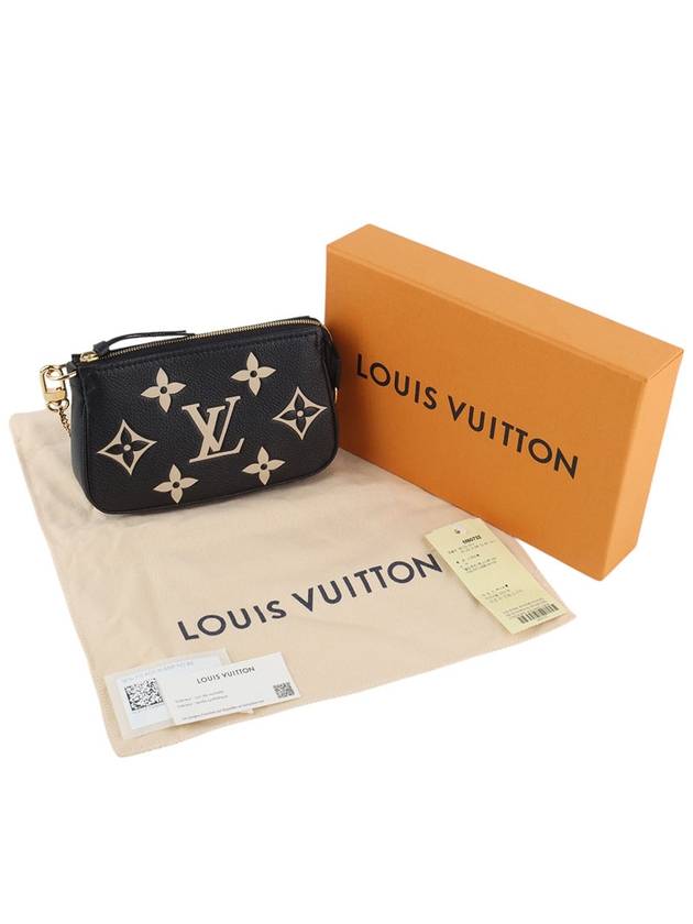 M80732 Monogram Empreinte Bicolor Mini Pochette Accessois Pouch Bag 34272Y - LOUIS VUITTON - BALAAN 8