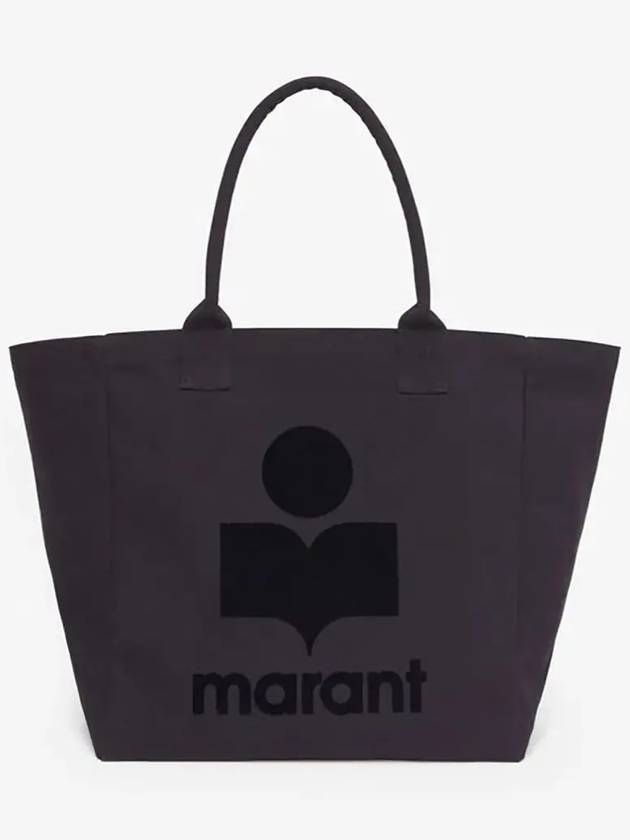 Yenki Logo Tote Bag Black PM0001FA A1X18M - ISABEL MARANT - BALAAN 1