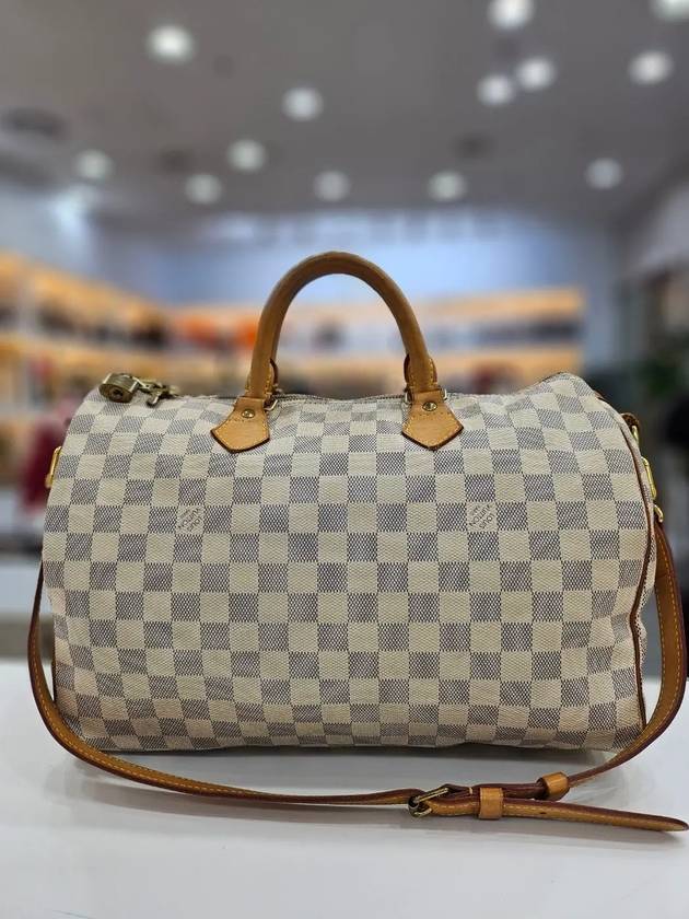 Damier Azur Speedy Bandoulier 35 N41372 - LOUIS VUITTON - BALAAN 3