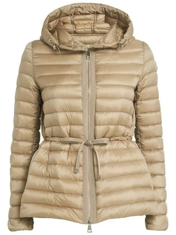 RAIE Hooded Padded Jacket Beige 1A103 00 53048 205 - MONCLER - BALAAN 1