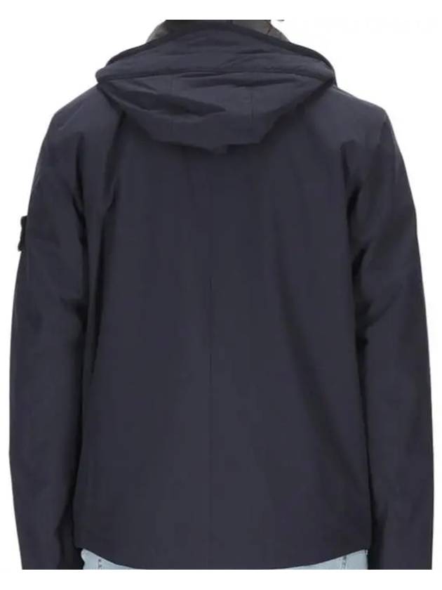 Men's Soft Shell Pure Insulation Technology Primaloft Hooded Jacket Navy - STONE ISLAND - BALAAN 5