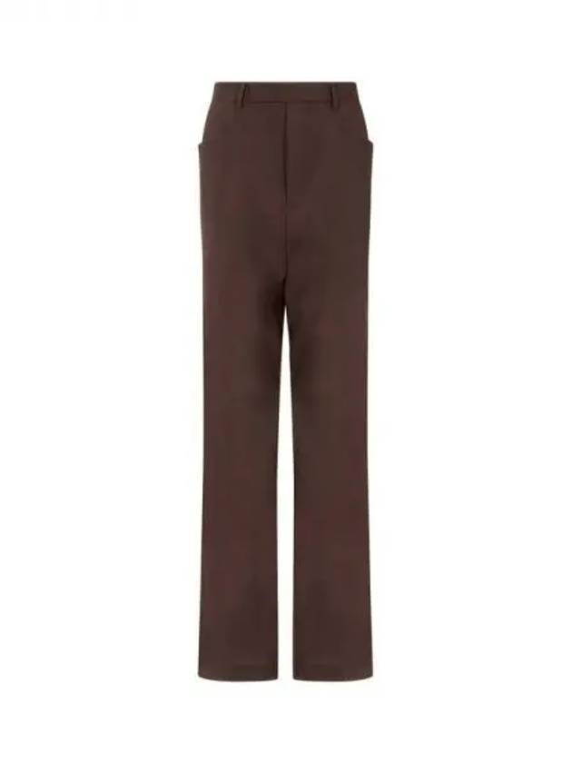 WOMEN Mastodon Trousers Pants Brown 271545 - RICK OWENS - BALAAN 1