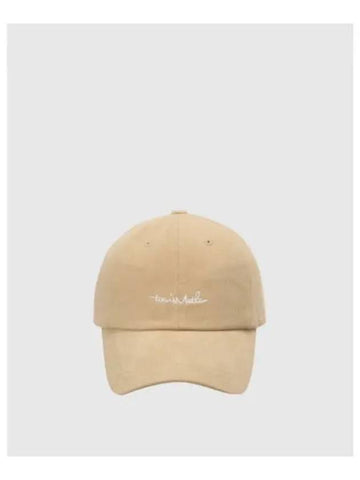 TRAVISMATHEW Women s Casual Basic Ball Cap Beige - TRAVIS SCOTT - BALAAN 1